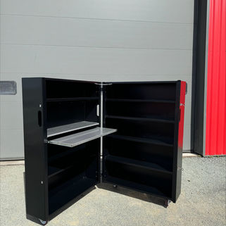 Meuble de démonstration peinture